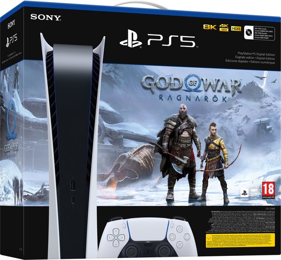 Playstation 5 Console - Digital Edition - God of War Ragnarök downloadcode  | bol.com