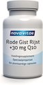 Nova Vitae - Rode Gist Rijst - met 30 mg Q10 - 60 capsules