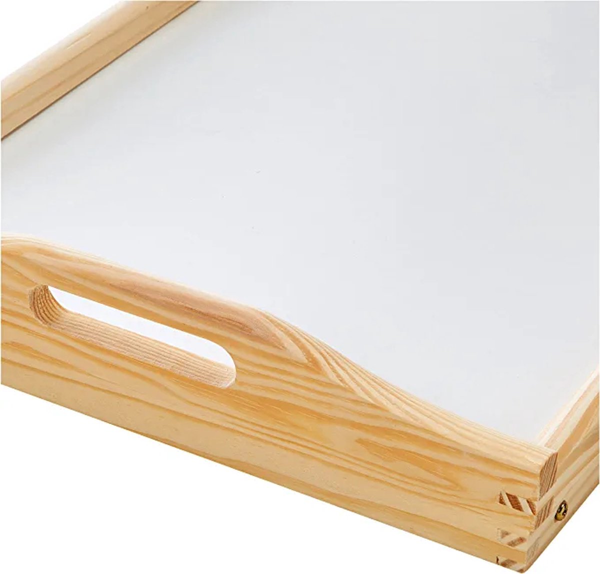 Dienblad/serveerblad op poten grenen hout 50 x 30 cm - Ontbijt op bed — cadeau in Koken & Dineren - foto 2