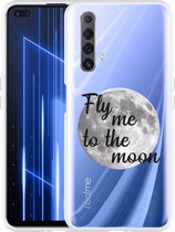 Realme X50 Hoesje Fly me to the Moon - Designed by Cazy