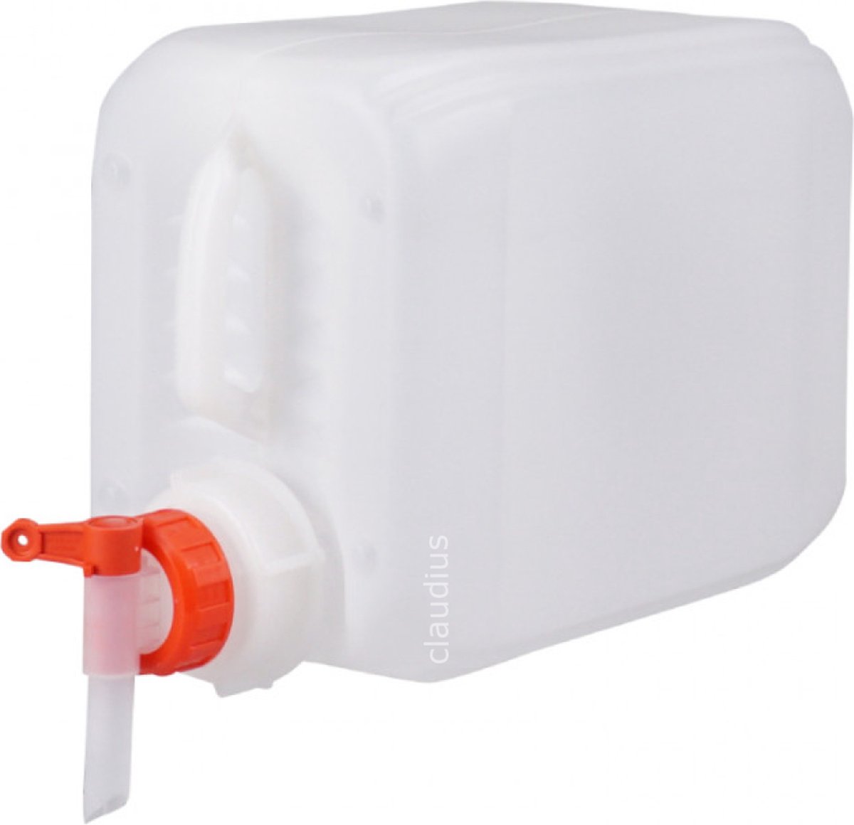 Jerrycan 5 liter | met kraan | met sleutel | geschikt voor water | UN gekeurd | benzine | handig stapelbaar | food grade | inclusief dop | totaal te legen | noodpakket