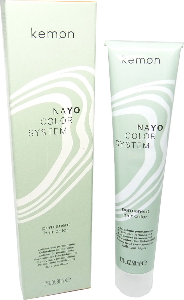 Kemon Color Performance Aloe Vera Cream Hair Colour Haarkleuring 60ml - 07.06 Natural Mahogany Blonde / Blond Natur Mahagoni