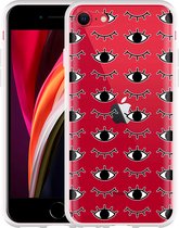 iPhone SE 2020 Hoesje I See You - Designed by Cazy