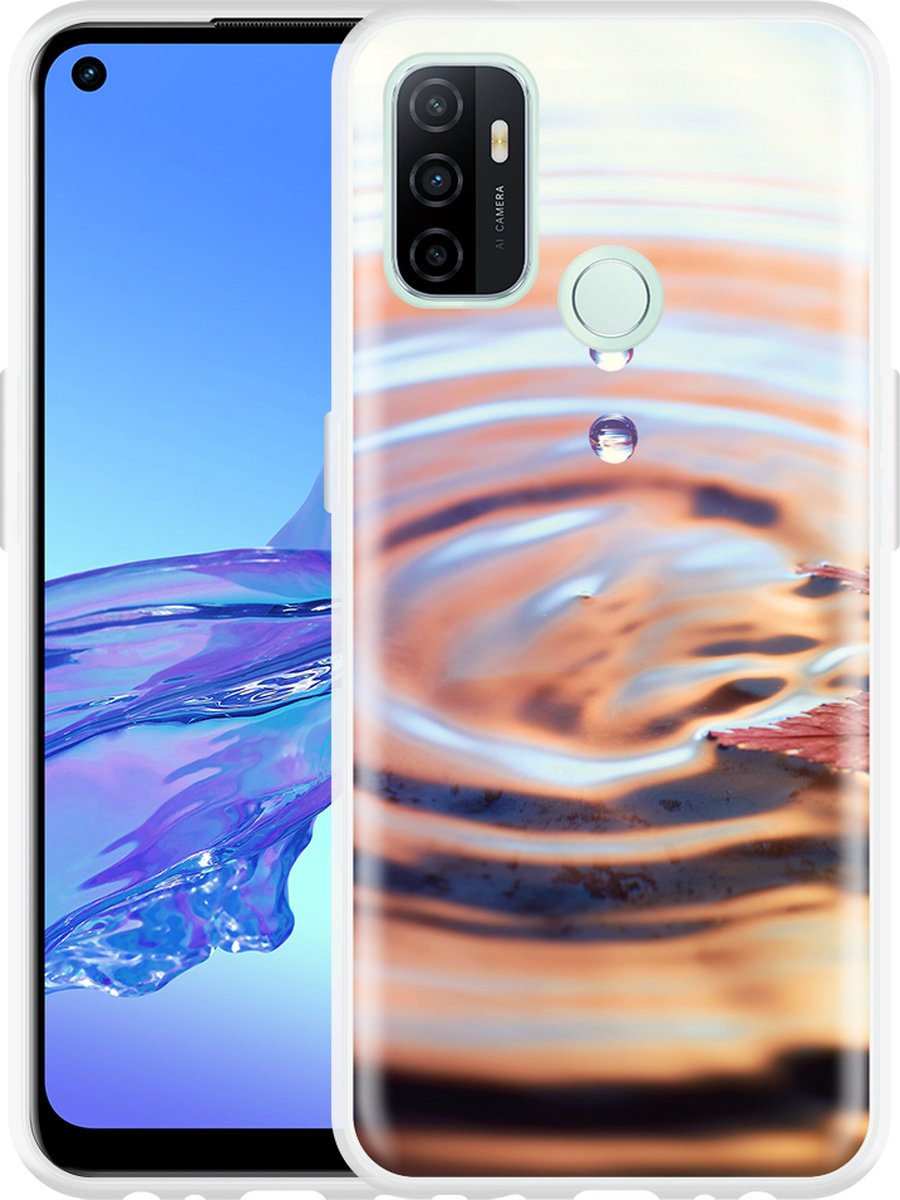 Oppo A53s Hoesje Ripple - Designed by Cazy - Cazy