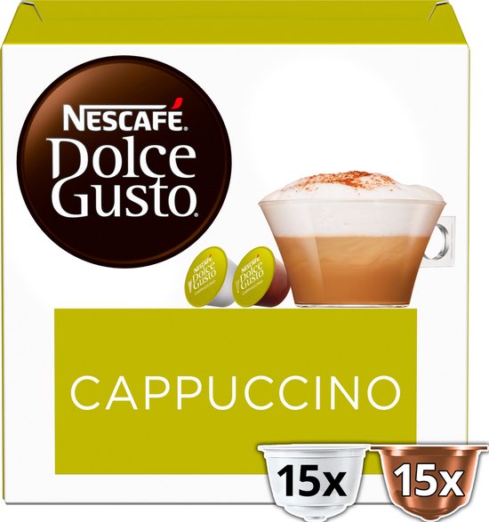 Nescafé Dolce Gusto Cappuccino - 90 koffiecups voor 45 koppen koffie