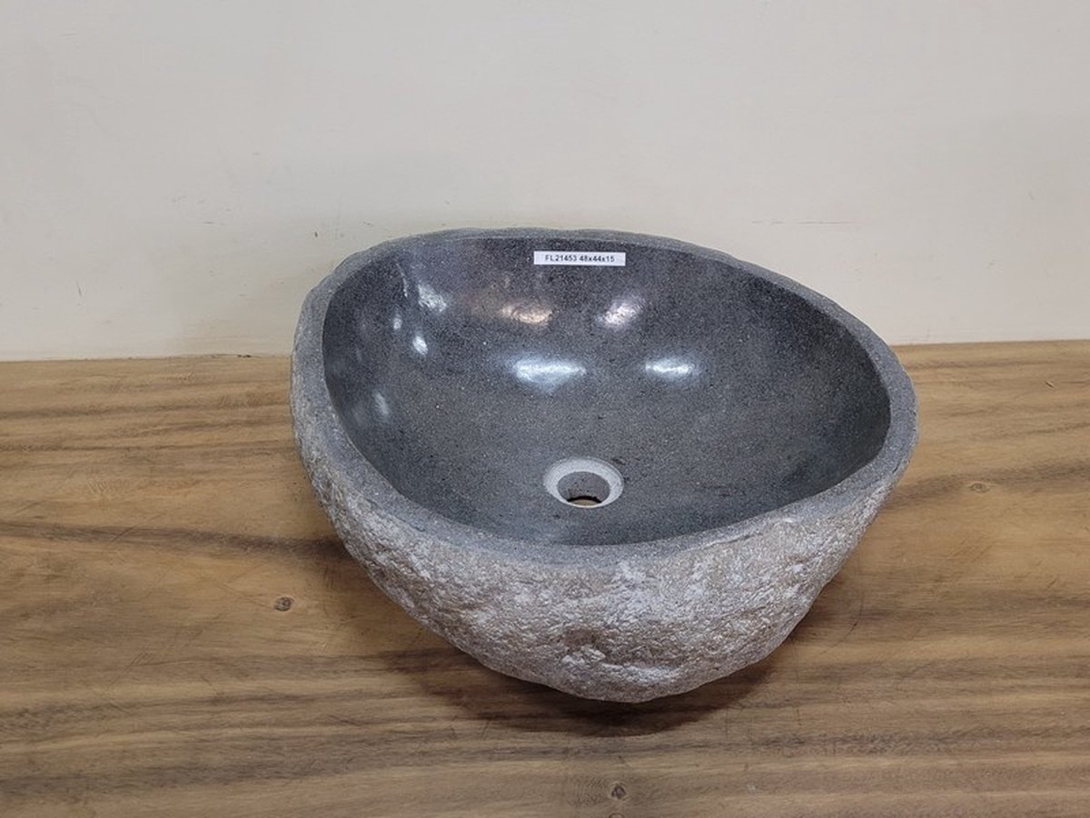 Waskom natuursteen FL21453 - 48x44x15cm