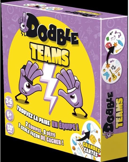 Afbeelding van het spel Zygomatisch | Dobble -teams: spelen als team | Bordspel | Van 6 jaar oud | 2 tot 8 spelers | 15 minuten