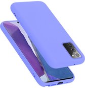 Cadorabo Hoesje geschikt voor Samsung Galaxy NOTE 20 in LIQUID LICHT PAARS - Beschermhoes gemaakt van flexibel TPU silicone Case Cover