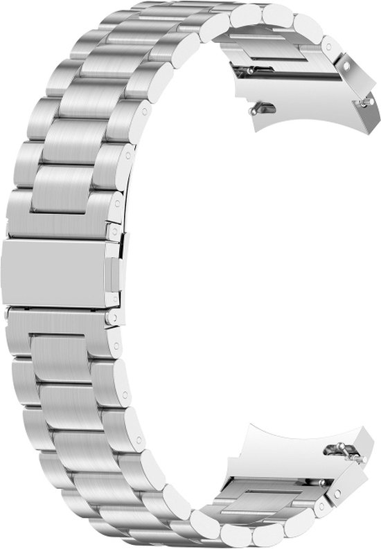Bracelet en acier - convient pour Samsung Galaxy Watch 4/Watch 4 Classic/Watch 5/Watch 5 Pro - argent