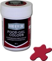 BrandNewCake® Kleurstof Gel Bordeaux Rood 35gr - Eetbare Voedingskleurstof - Kleurstof Bakken