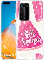 Huawei P40 Pro Hoesje Summer Melon Designed by Cazy