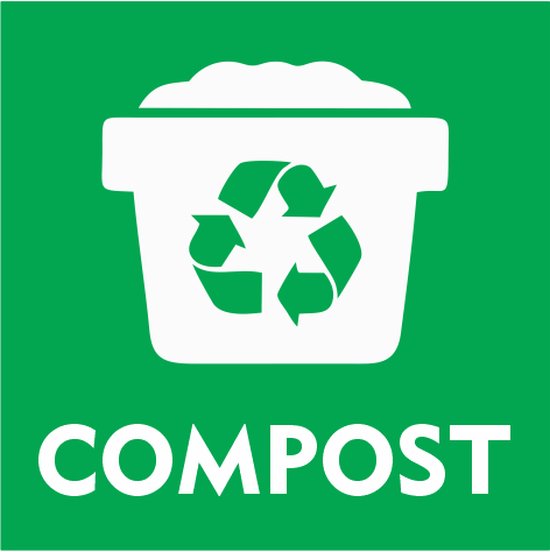 CombiCraft Aluminium Bordje Compost bordje 10x10cm bol