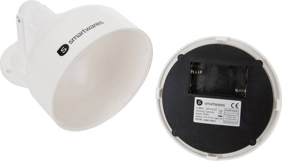 Smartwares CS88D Dummy Dome Camera – Muur- en wandmontage – Voor binnen en buiten gebruik -  LED lamp — afbeelding 3