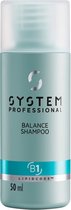 System Professional Balance Shampoo B1 50 ml - Normale shampoo vrouwen - Voor Alle haartypes