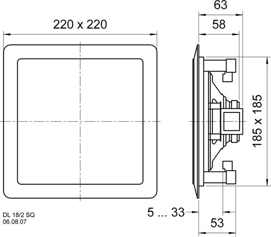 Visaton VS-DL18/2SQ van Visa — afbeelding 3
