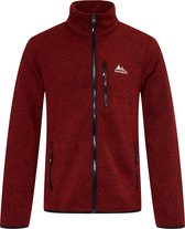 Nordberg Frank Fleece Vest - Heren - Bordeaux Melange - Maat XL