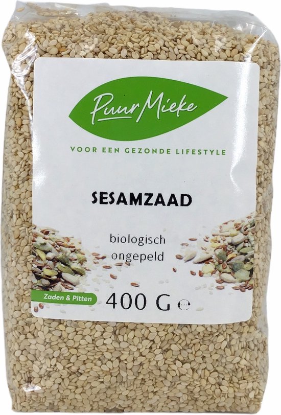 Sesamzaad ongepeld - 400g - BIO