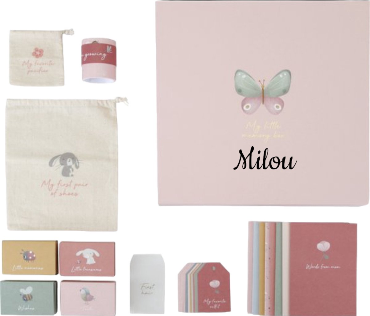 Little Dutch baby memory box roze kraamcadeau herinneringen