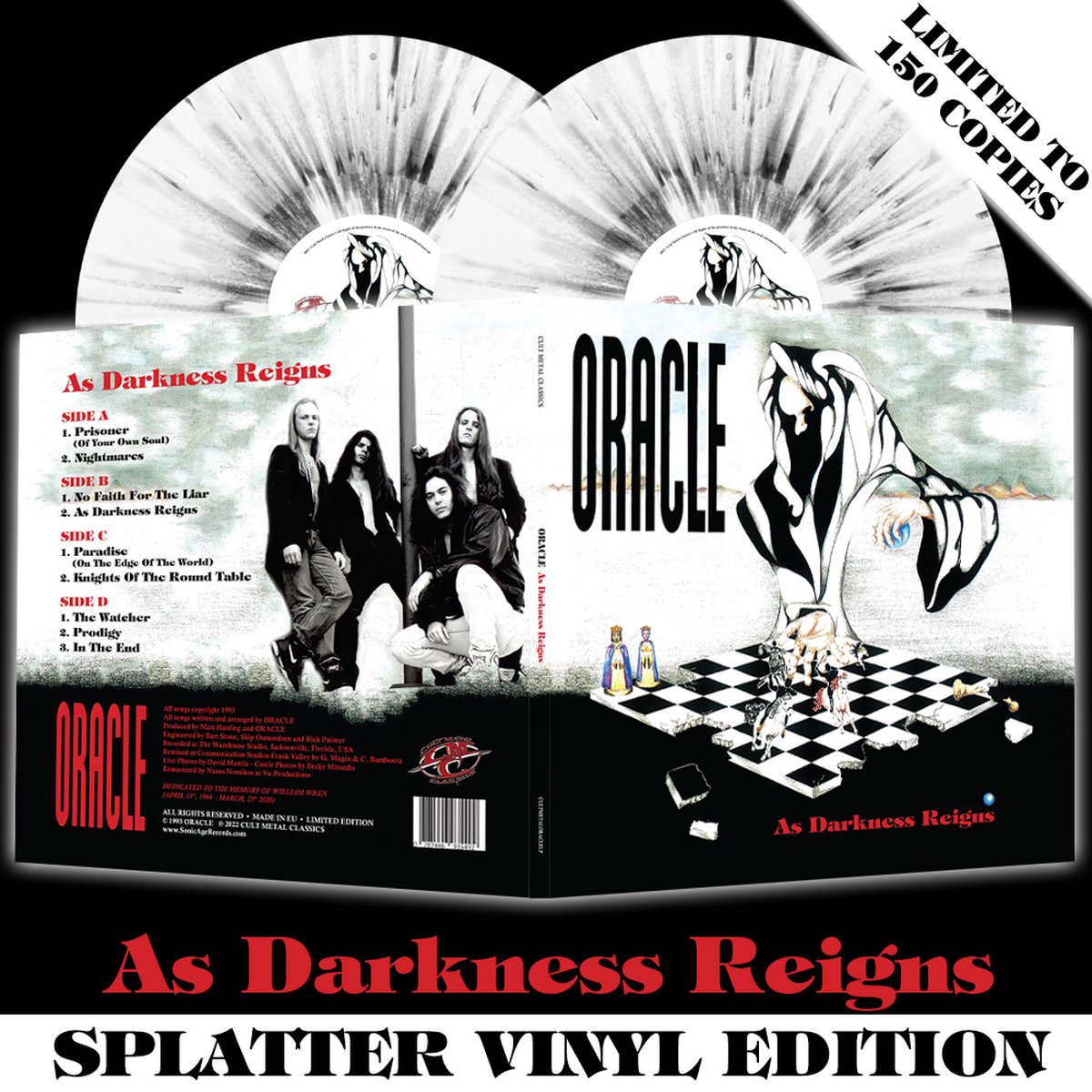 Darkness Reigns As – Oracle CD | - ⁄ Review darkness ORACLE Album