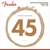 Fender Strings Acoustic 8060 45 100 Phosphor Bronze, Longscale - Akoestische basgitaarsnaren