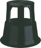 DESQ® opstapkruk - Zwart - Metaal - Hoogte 42,6 cm