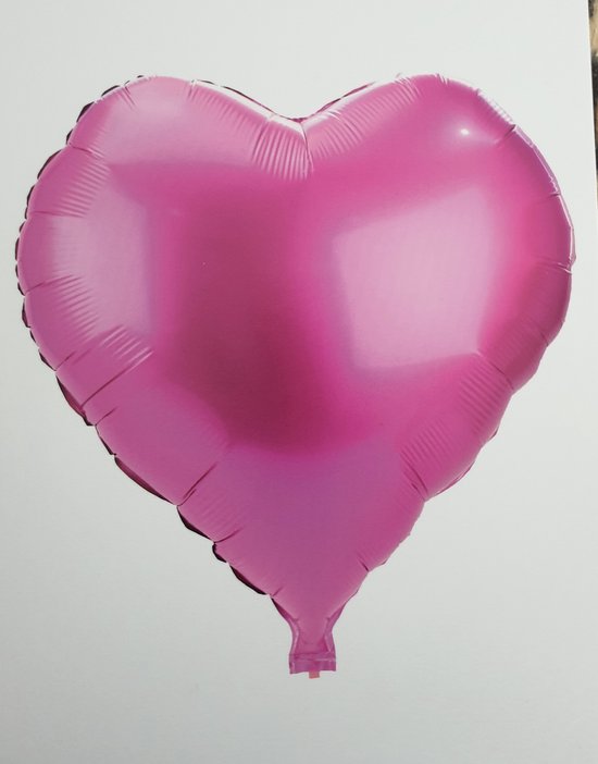 XL Folieballon Hart - 60 cm