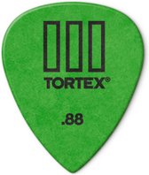 Dunlop Tortex III 462 plektrums 0,88 72er Set navulpak - Plectrum set