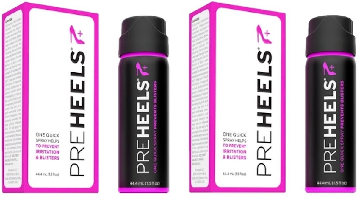 PREHEELS - Blister Spray - 2 Pak