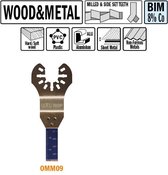 CMT - Multitoolzaagblad voor hout en metaal, 10mm - Multitool machine accessoires - Zagen - Hout - 1 Stuk(s)
