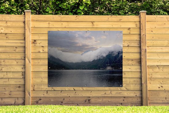 Bay in Montenegro Garden poster 200x100 cm - Toile de jardin / Toile d'extérieur / Peintures d'extérieur (décoration de jardin) XXL / Groot format!