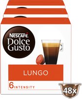 NESCAFÉ® Dolce Gusto® Lungo Coffee Cups - 3 boîtes de 16 capsules pour 48 tasses