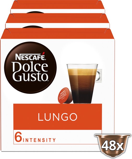 NESCAFÉ Dolce Gusto Lungo Koffie - 3 x 16 cups
