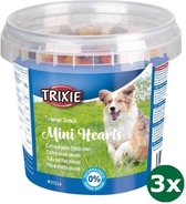 3x200 gr Trixie trainer snack mini hartjes hondensnack