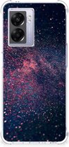 Smartphone hoesje OPPO A77 5G | A57 5G Mobiel Case met transparante rand Stars