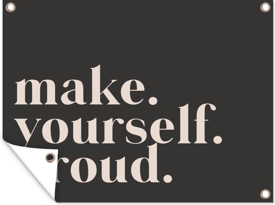 Poster Sur Toile Avec Citation Motivante - Décoration Murale Chambre, Bureau - 40x60 Cm - Brene Brown Style - 2