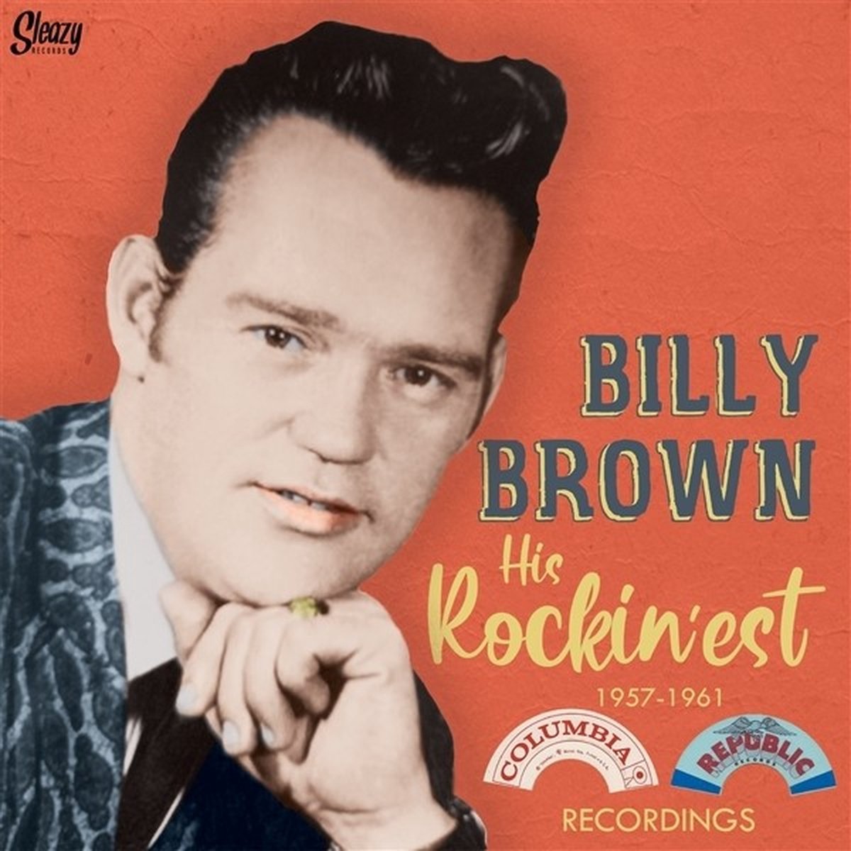 Billy Brown - His Rockin'est 1957 - 1961 Recordings (10" LP)