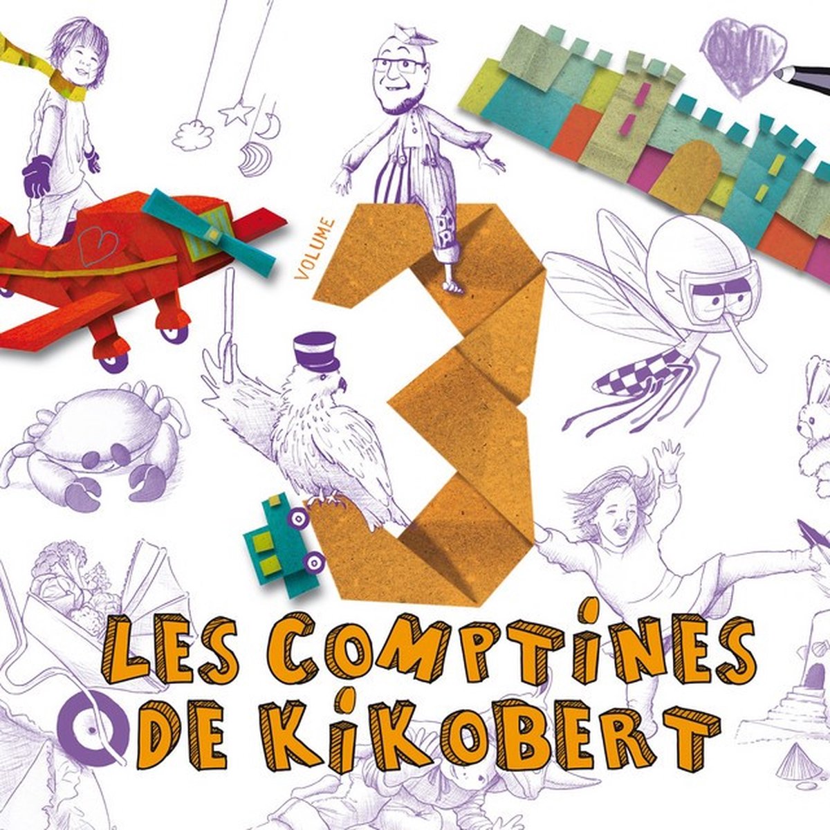 Kikobert - Les Comptines De Kikobert - Volume 3 (CD)