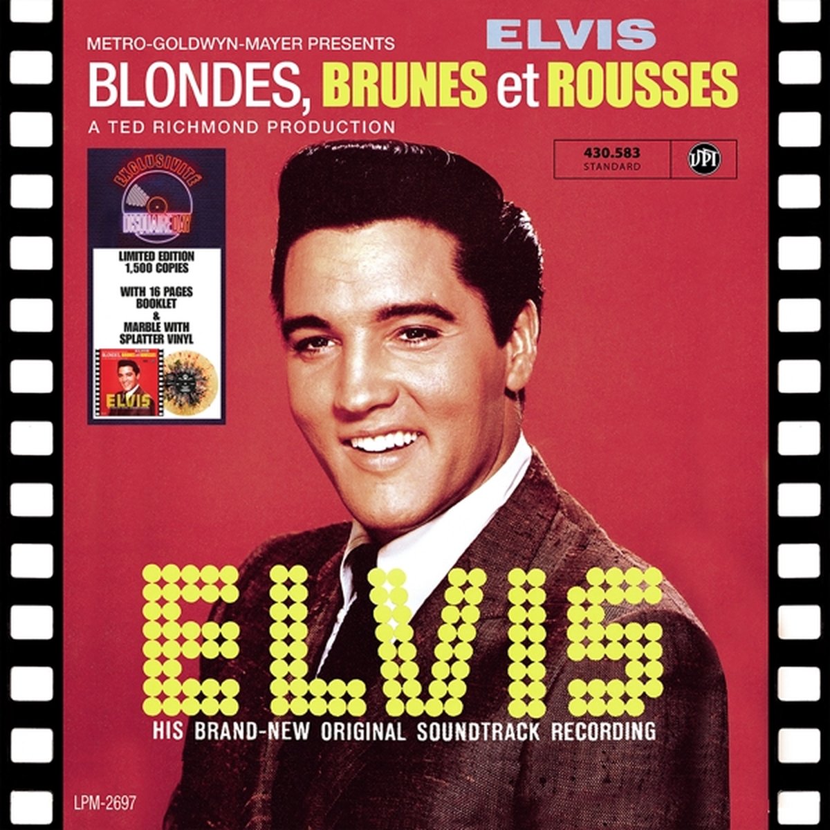 Elvis Presley - Blondes, Brunes et Rousses (Coloured Vinyl)