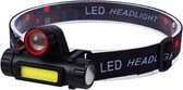 LED hoofdlamp - Oplaadbaar - Wit - 2 in 1
