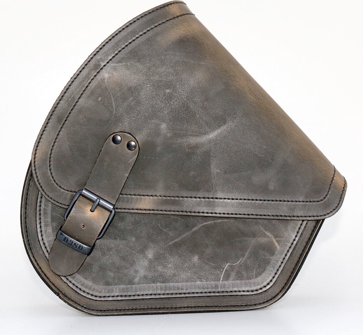 D3SD - softail motortas - rond - bruin - leder - Harley