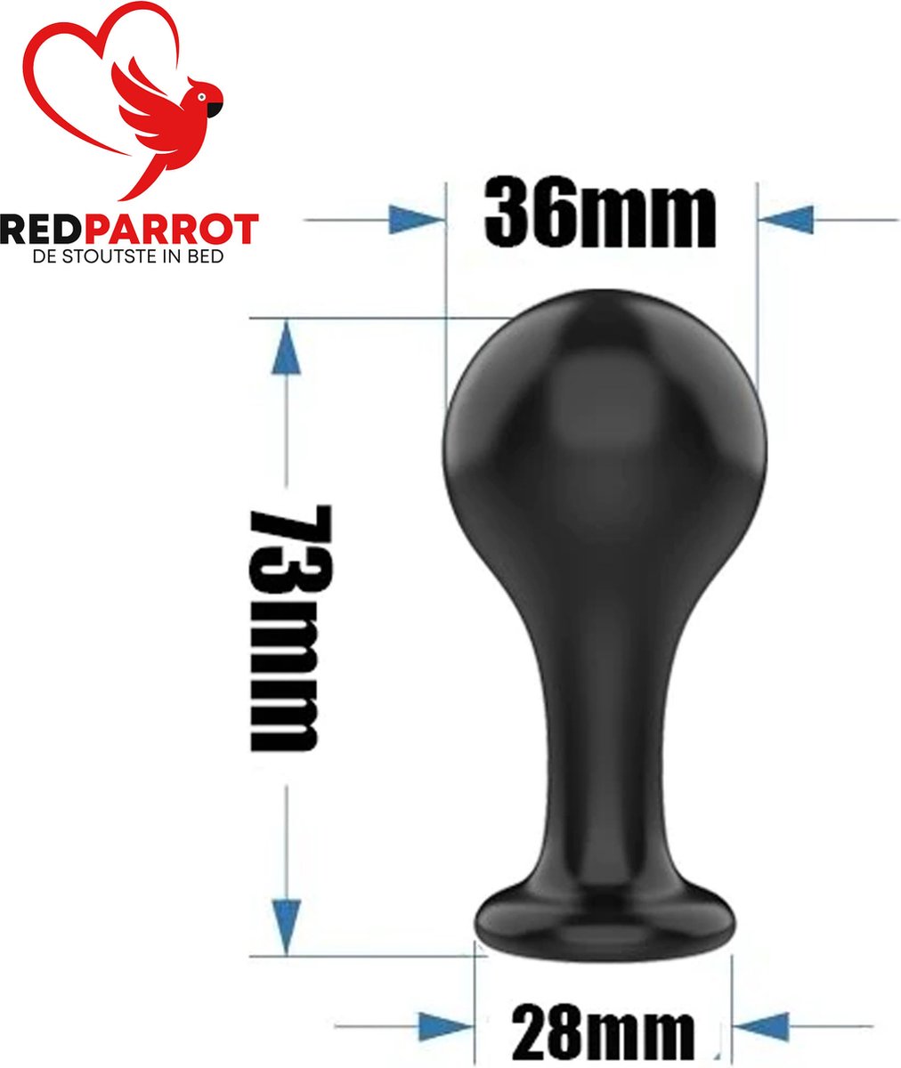 Goedkoopste Buttplug Assassin | Compacte Anaal bal | Anale kraal | TPE | Zeer goede kwaliteit | Small Plug | Anus