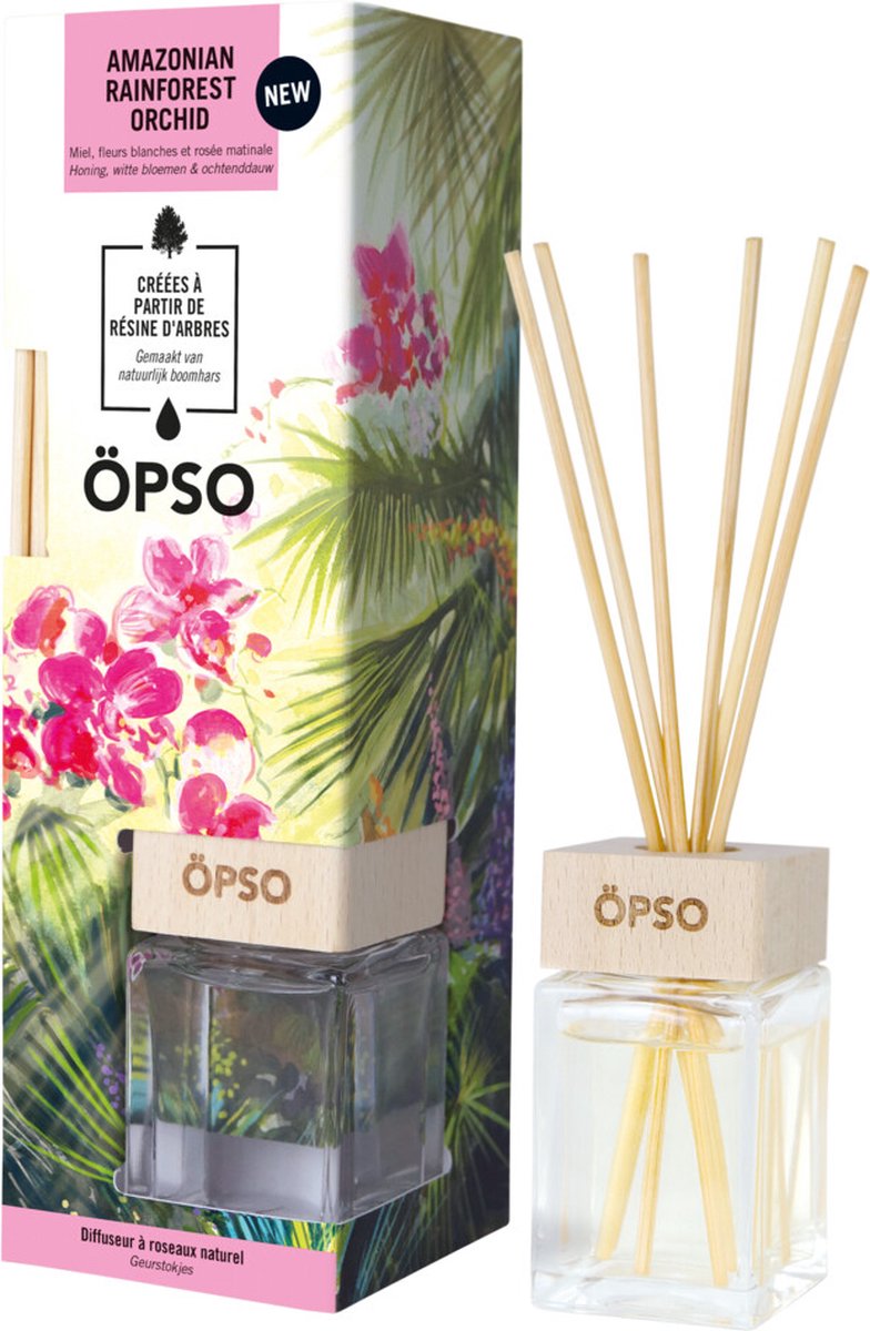 Öpso Geurstokjes Amazonian Rainforest Orchid 50 ml