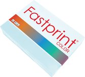 Kopieerpapier fastprint a3 80gr lichtblauw | Pak a 500 vel | 5 stuks