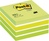 Post-it® Notes, Kubus, Pastelgroen, 76 x 76 mm, 450 Blaadjes/Kubus