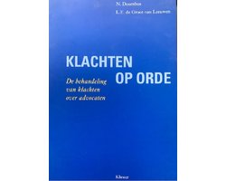 Klachten op orde