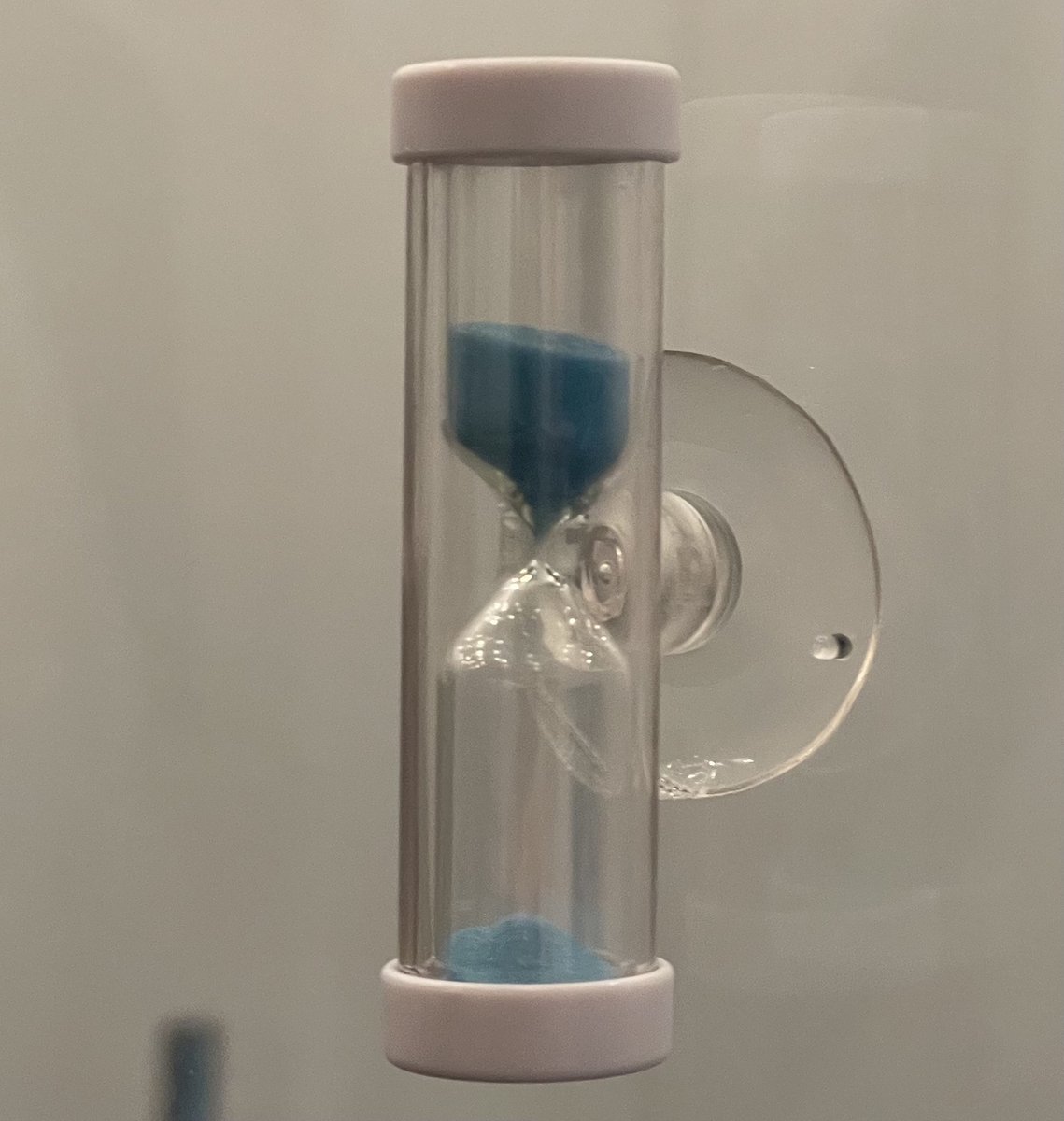 Douche zandloper met zuignap 4min tijdbesparend waterbesparend