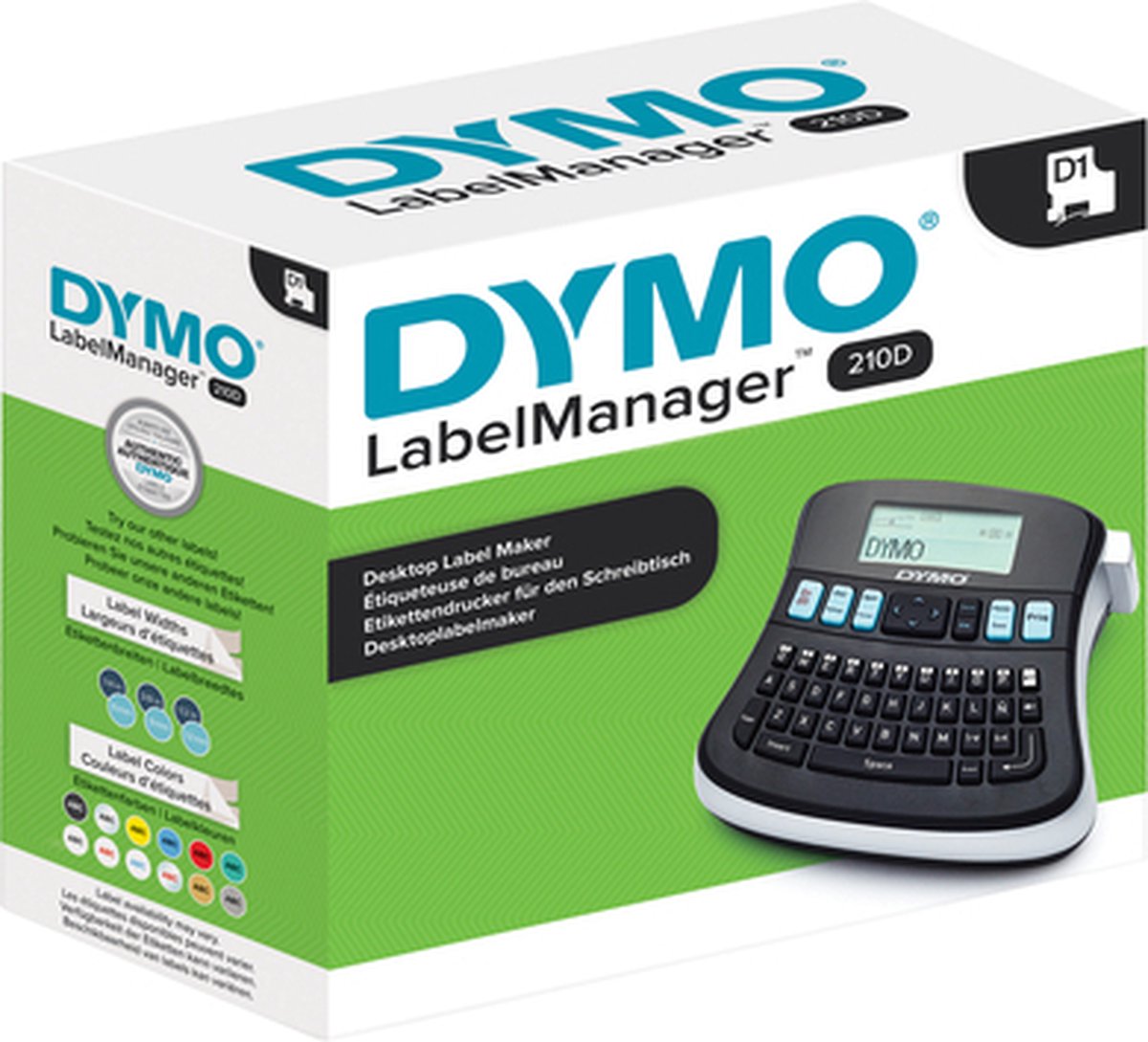 Labelprinter dymo labelmanager 210d qwerty | 1 stuk - DYMO