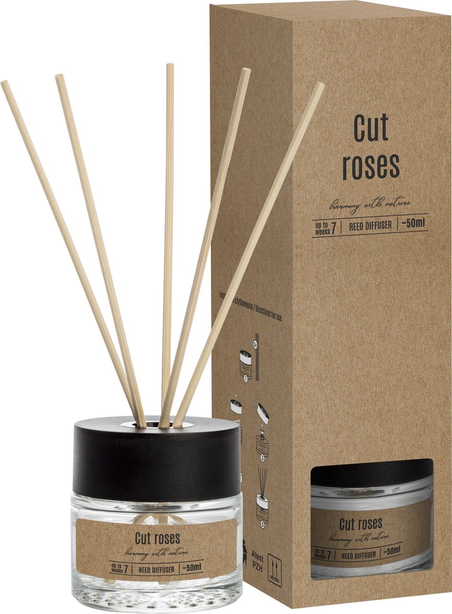 Cosy&Trendy - Geurstokjes - Cut Roses - 50ml