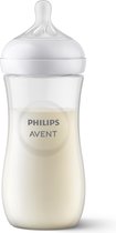 Philips Avent Natural Response Babyfles - 1 Fles - 330 ml - 3+ maanden - Snelheid 4-speen - SCY906/01