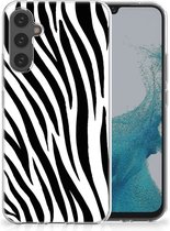 Trendy Telefoonhoesjes Geschikt voor Samsung Galaxy A34 Smartphone hoesje Zebra